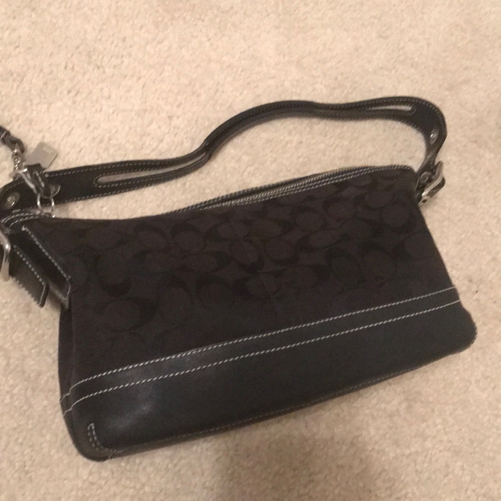 Small black Coach bag